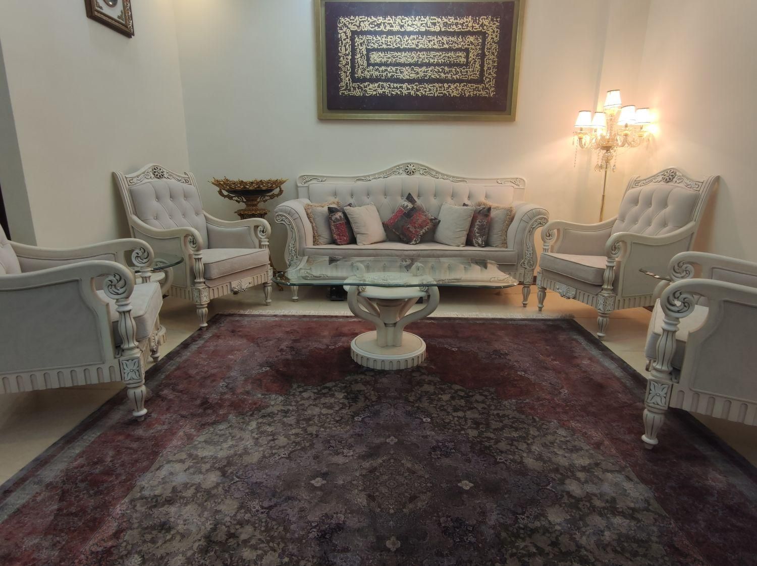 دو عدد فرش نه متری دیبا فروش وسایل به دلیل مهاجرت|فرش|تهران, کوهک|دیوار