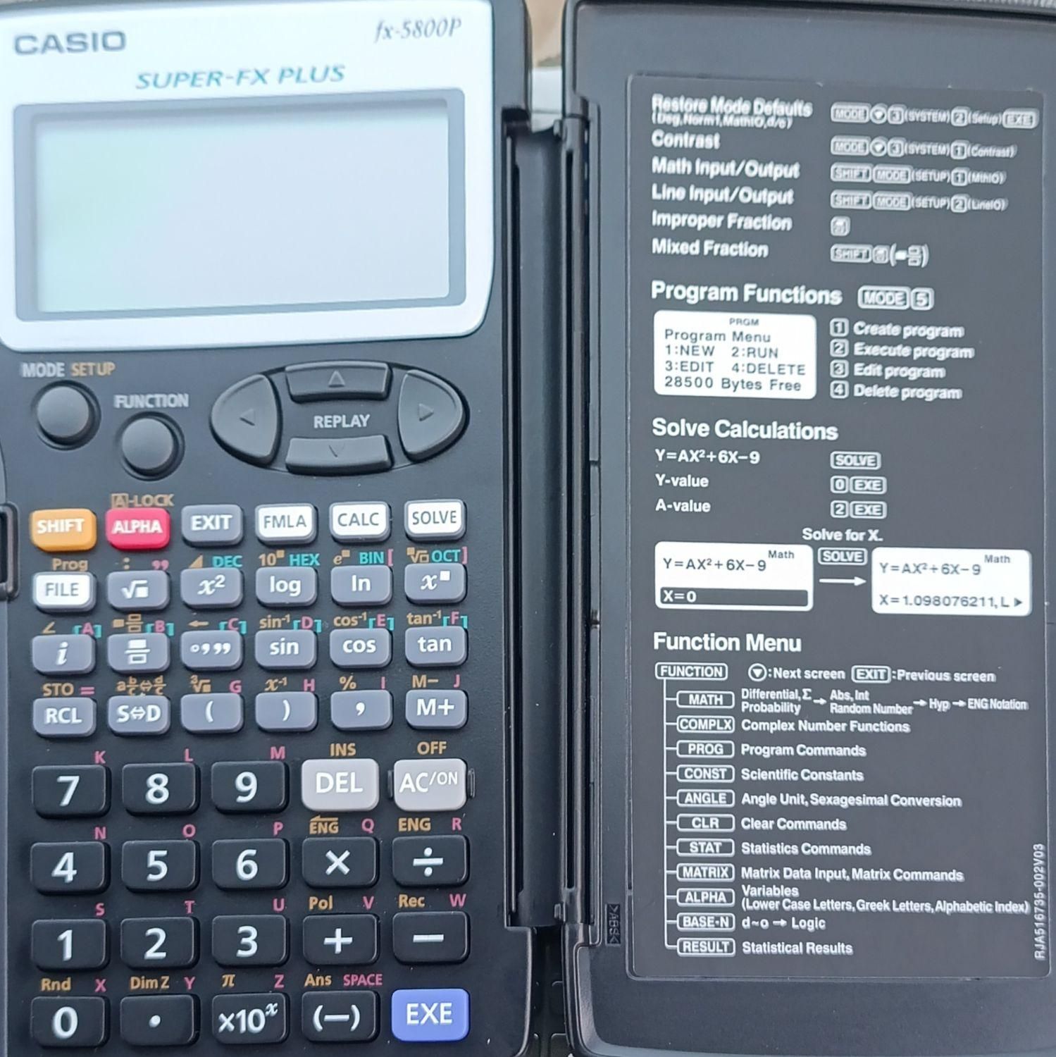 ماشین حساب مهندسی|لوازم التحریر|پیرانشهر, |دیوار