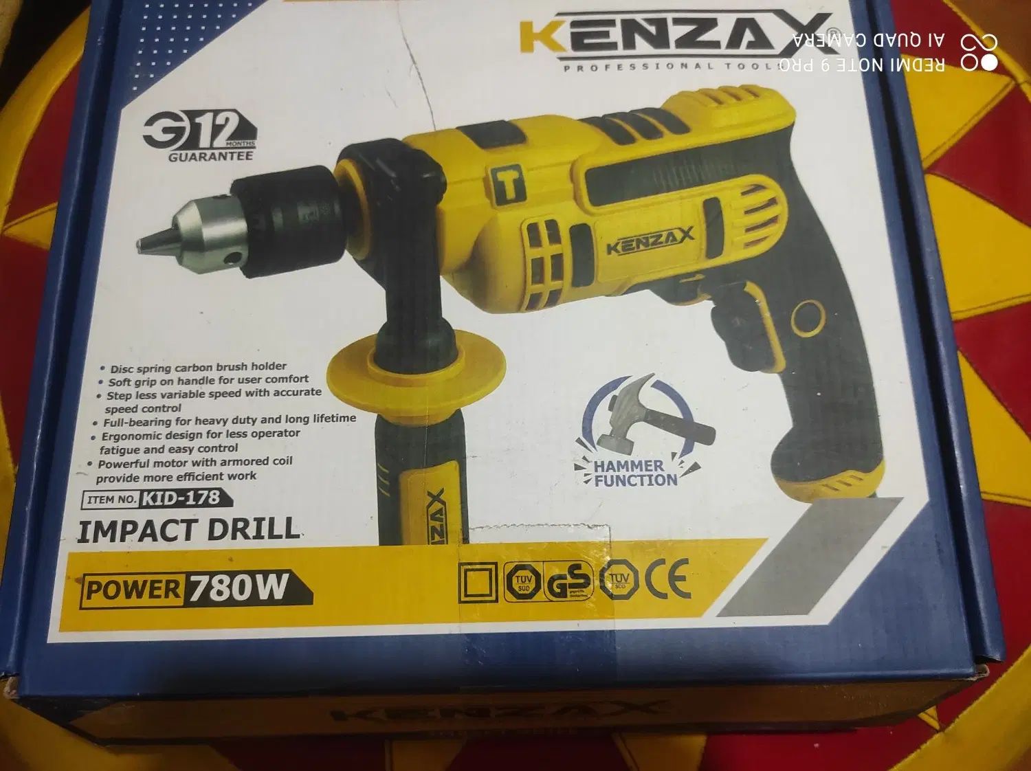 دریل برقی kenzax|ابزارآلات|تهران, اقدسیه|دیوار
