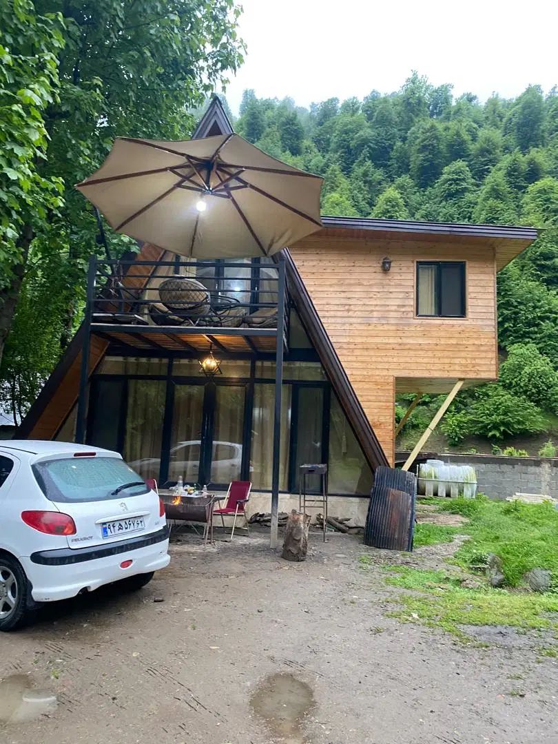 کلبه جنگلی کنار رودخونه ارتفاعات|اجارهٔ کوتاه‌مدت ویلا و باغ|ماسال, |دیوار