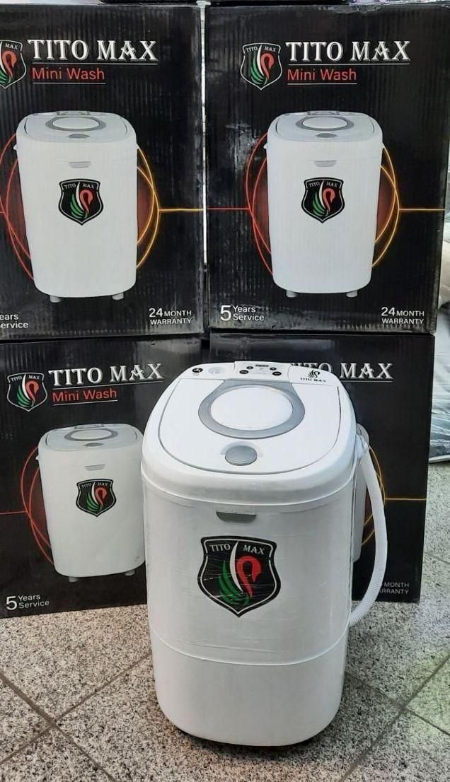 مینی واش تیتومکس کهنه شور 3.5 کیلو باگارانتی|ماشین لباسشویی و خشک‌کن لباس|مشهد, طلاب|دیوار