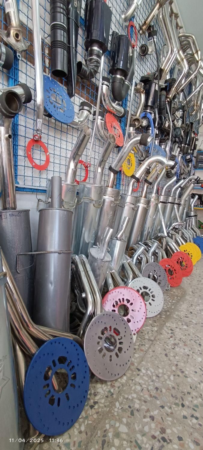 انواع منبع اگزوز|قطعات یدکی و لوازم جانبی|شهرکرد, |دیوار