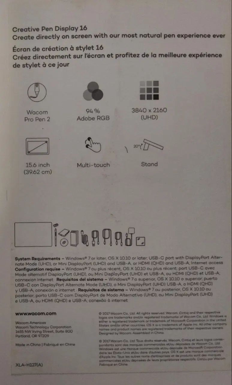 تبلت گرافیکی وکامWacom -سینتیک پرو مدل DTH1620AK0|تبلت|مشهد, سجاد شهر|دیوار