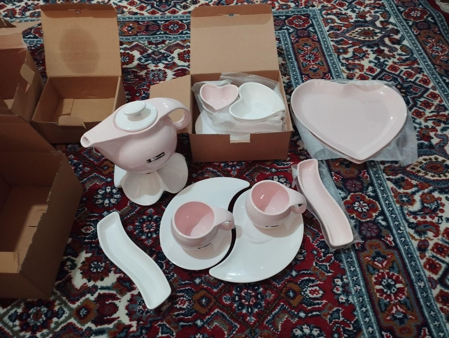 ظرف دونفره صبحانه خوری نو نو|ظروف سرو و پذیرایی|اراک, |دیوار