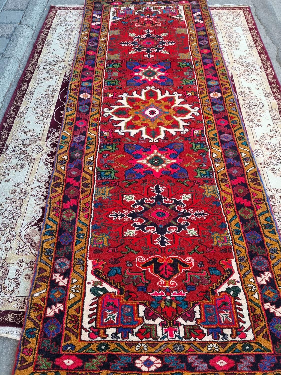 کناره اندازه|فرش|مراغه, |دیوار