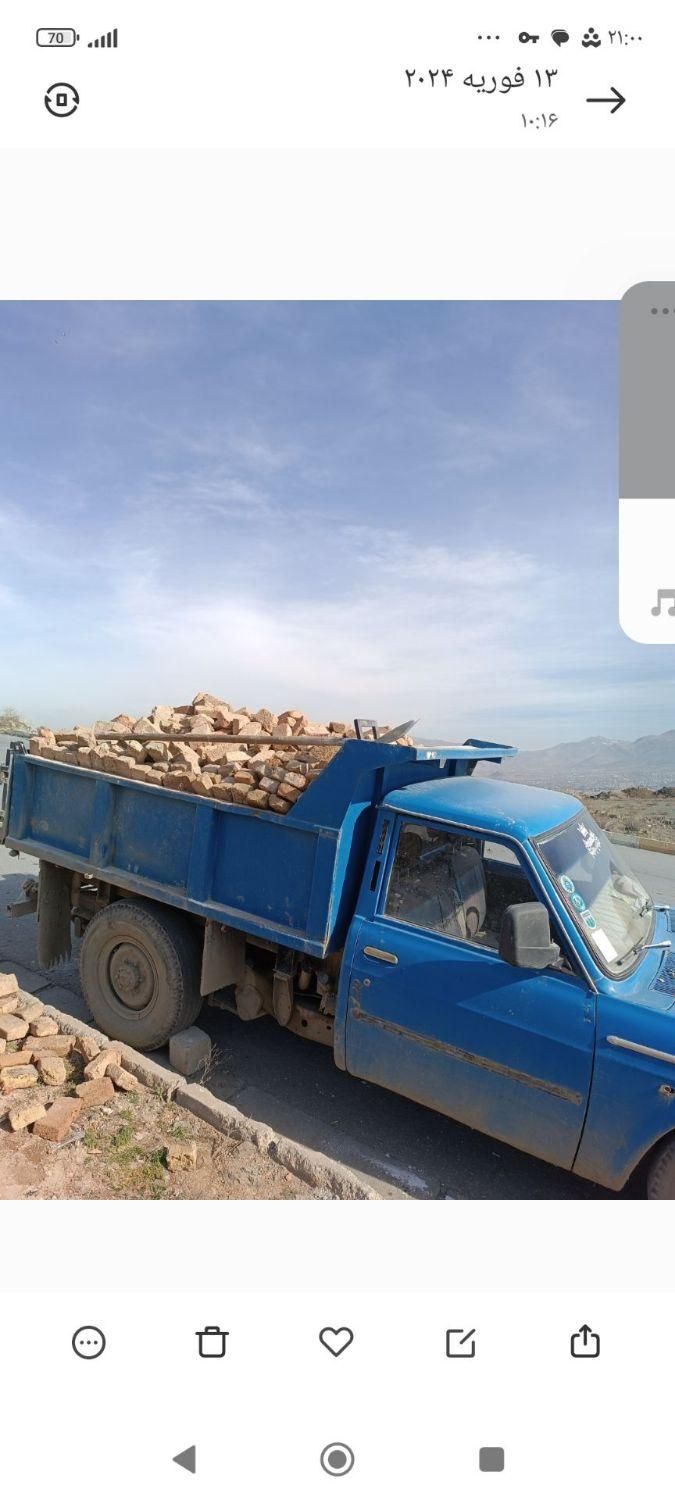 حمل انواع مصالح ساختمانی دراسرع وقت باسایپاکمپرسی|خدمات حمل و نقل|سنندج, |دیوار