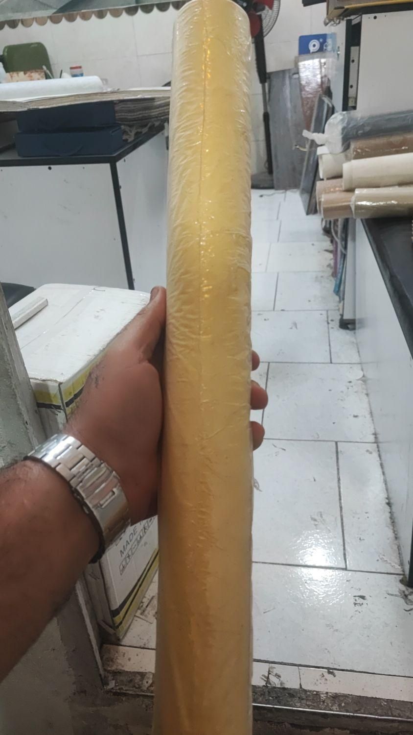 رولی 50ت کاغذ دیواری وکیوم روشن کامل|مصالح و تجهیزات ساختمان|تهران, هاشمی|دیوار