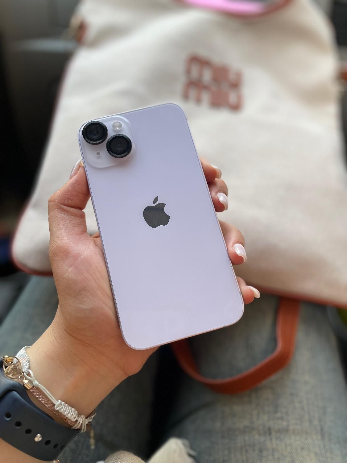 Iphone14 128Gig Ch رنگ خاص یاسی|موبایل|آمل, |دیوار
