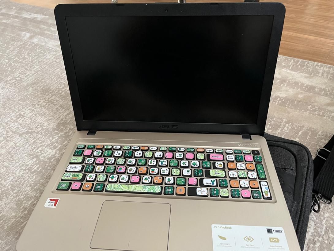 لپ‌تاپ Asus X540BA کم‌کار و تمیز|رایانه همراه|شاهین‌شهر, شیخ بهایی|دیوار