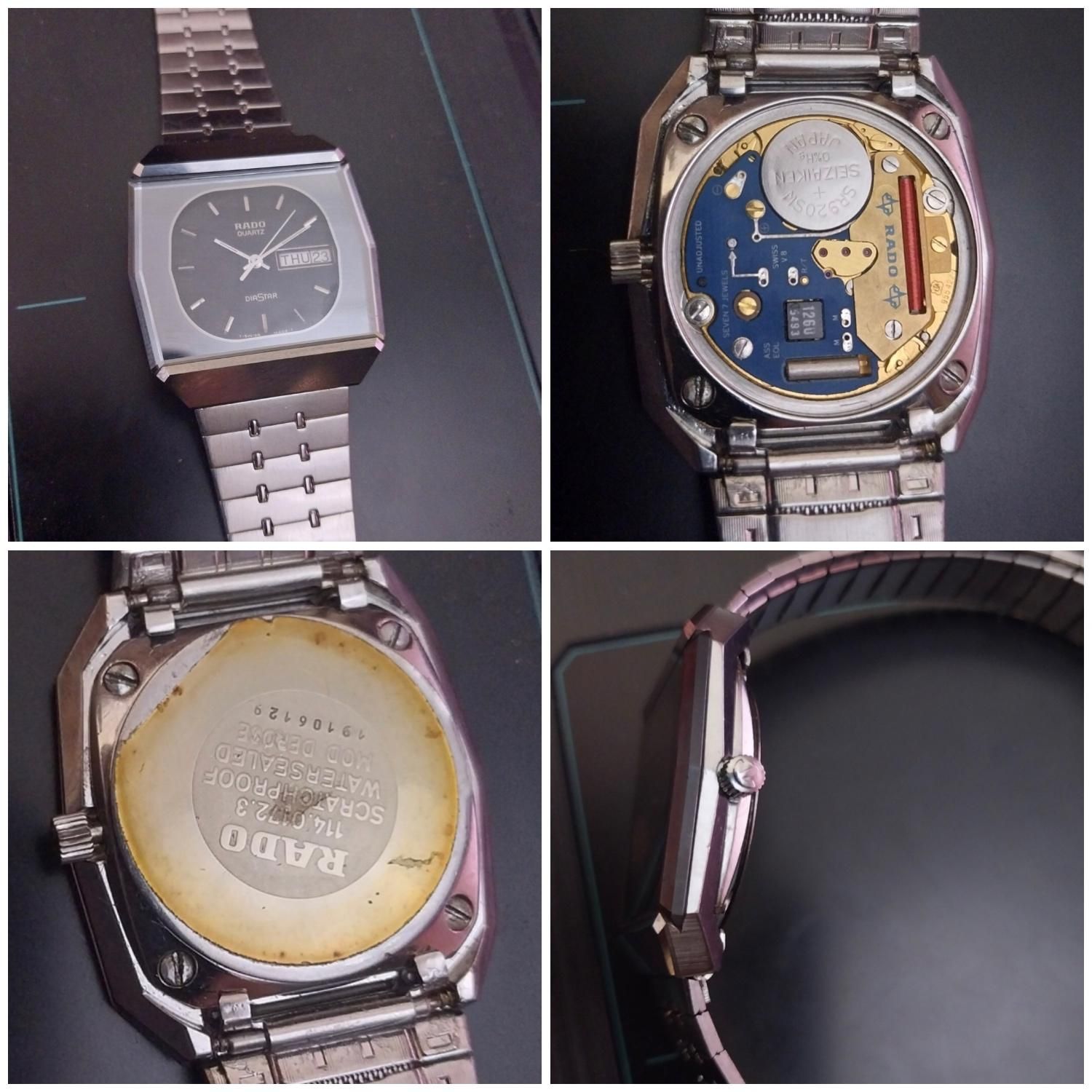 RADO رادو دیاستار اصل سوییسی 1980 آکبند/نایاب|ساعت|تهران, اقدسیه|دیوار