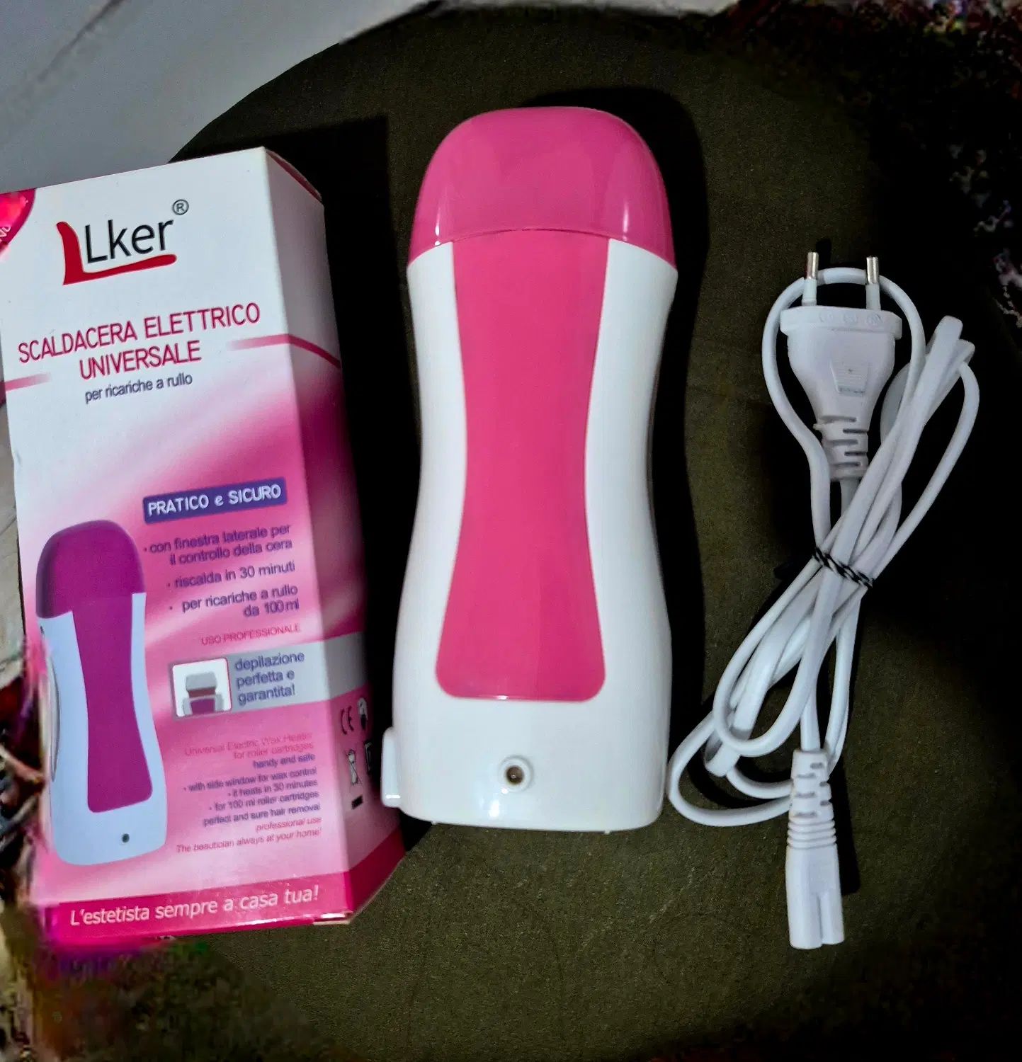 دستگاه موم گرم کن خشابی مدل A-01|آرایشی، بهداشتی، درمانی|رشت, استقامت ۱|دیوار