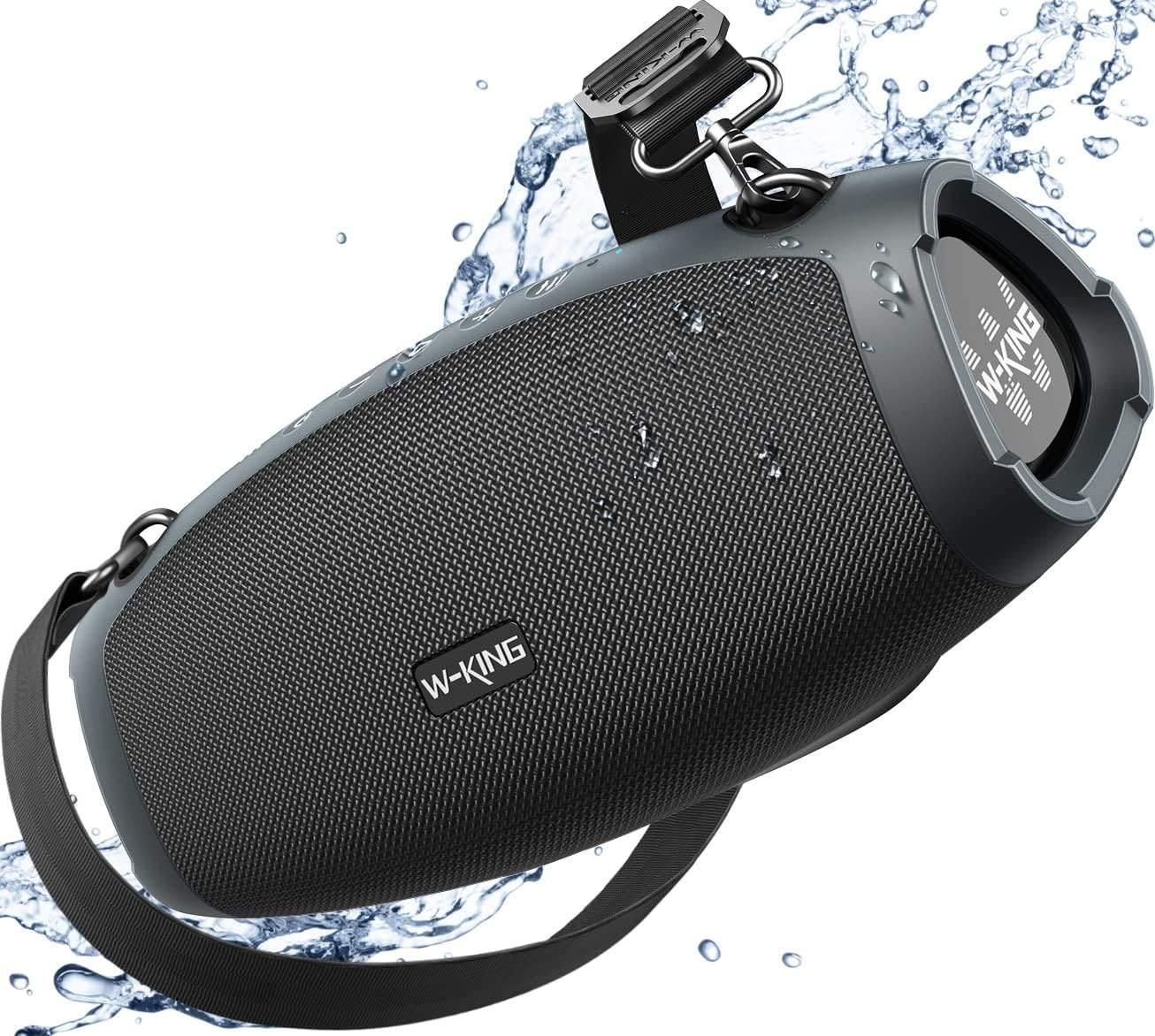 اسپیکر بلوتوثی قابل حمل W-KING X10 king of bass|پخش‌کننده همراه|شیراز, ملاصدرا|دیوار