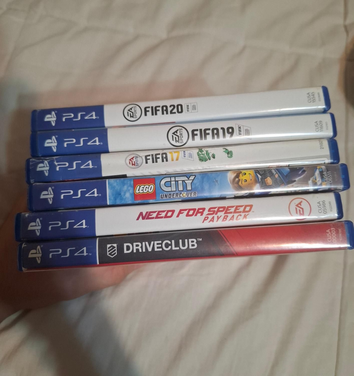 PS4 Slim 512Gb به همراه ۶ دیسک بازی|کنسول، بازی ویدئویی و آنلاین|تهران, بوستان شیان|دیوار