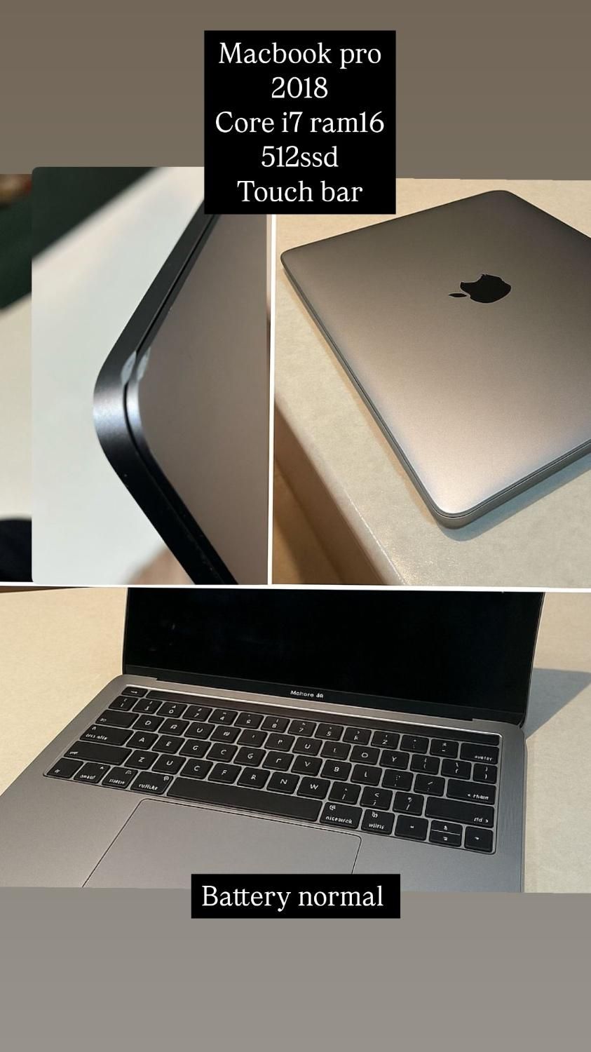Macbook pro 2018|رایانه همراه|تهران, سعادت‌آباد|دیوار