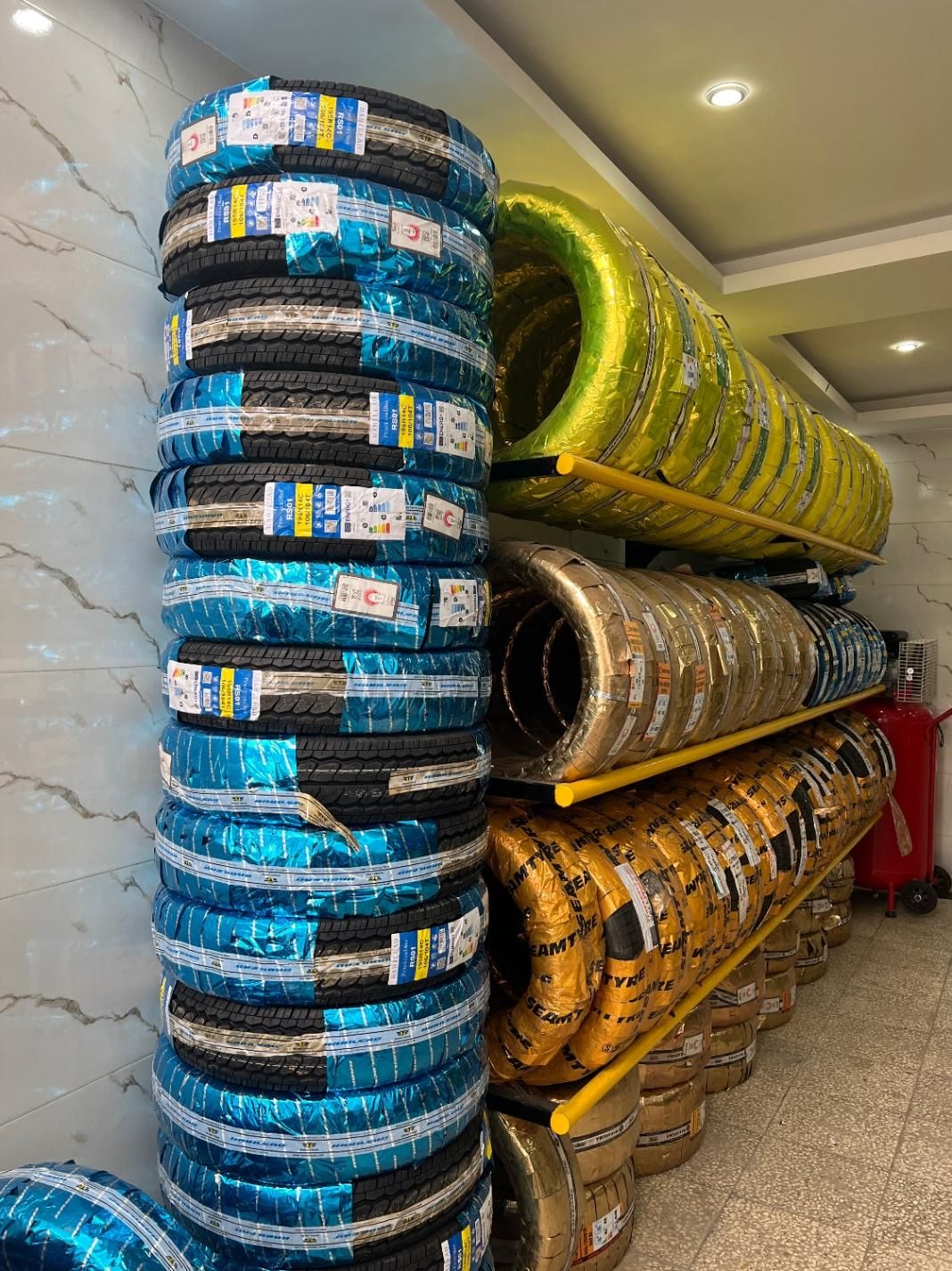 لاستیک چینی دولتی|قطعات یدکی و لوازم جانبی|اصفهان, شفق|دیوار