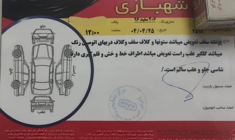 پژو 206 تیپ ۵، مدل ۱۳۹۶|خودرو سواری و وانت|تهران, ائمه اطهار|دیوار