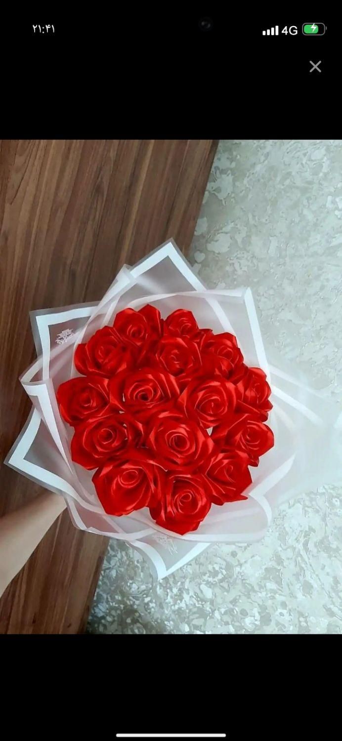 گل روبانی|گل مصنوعی|تاکستان, |دیوار