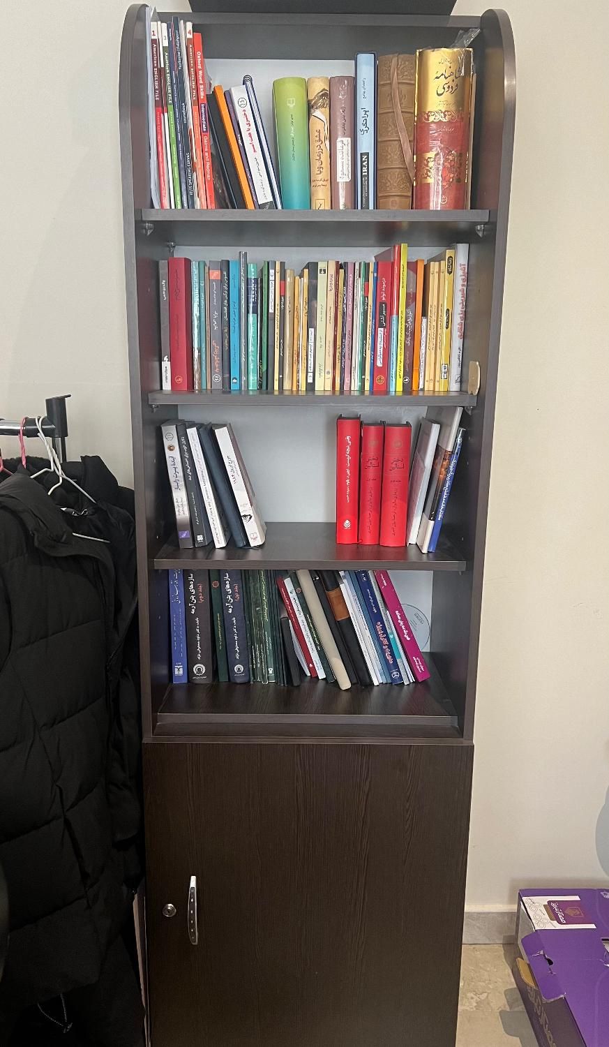 کتابخانه|کتابخانه، شلف، قفسه‌های دیواری|تهران, سعادت‌آباد|دیوار
