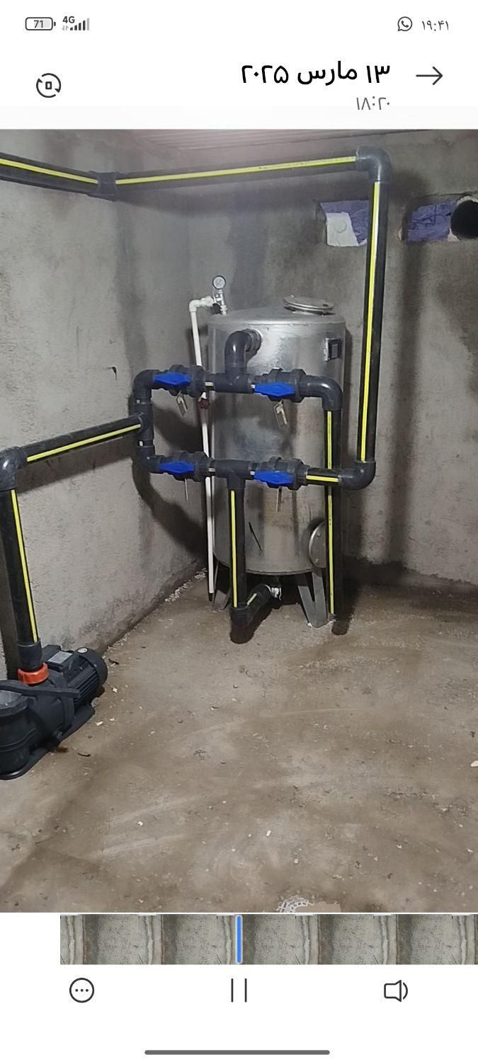 تاسیسات استخر.موتورخانه|خدمات پیشه و مهارت|فردوسیه, |دیوار