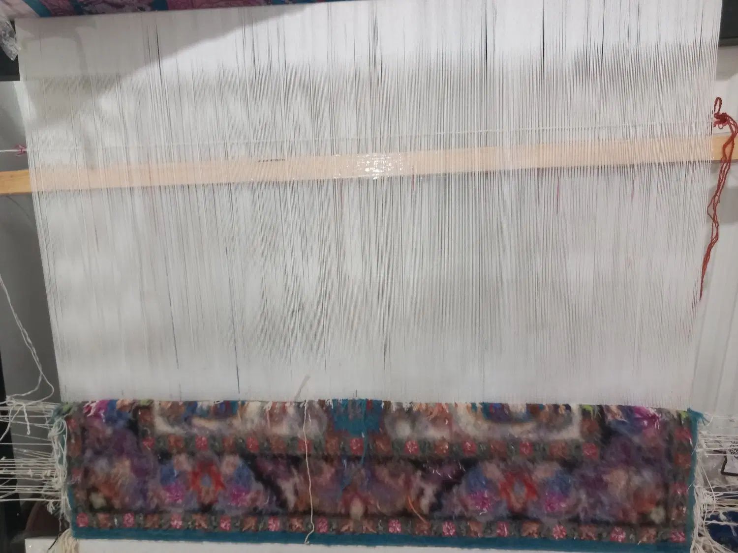 تابلو فرش نیمه بافته با دار قالی وکلی نخ|تابلو فرش|هشتگرد, فاز ۱ مهستان|دیوار