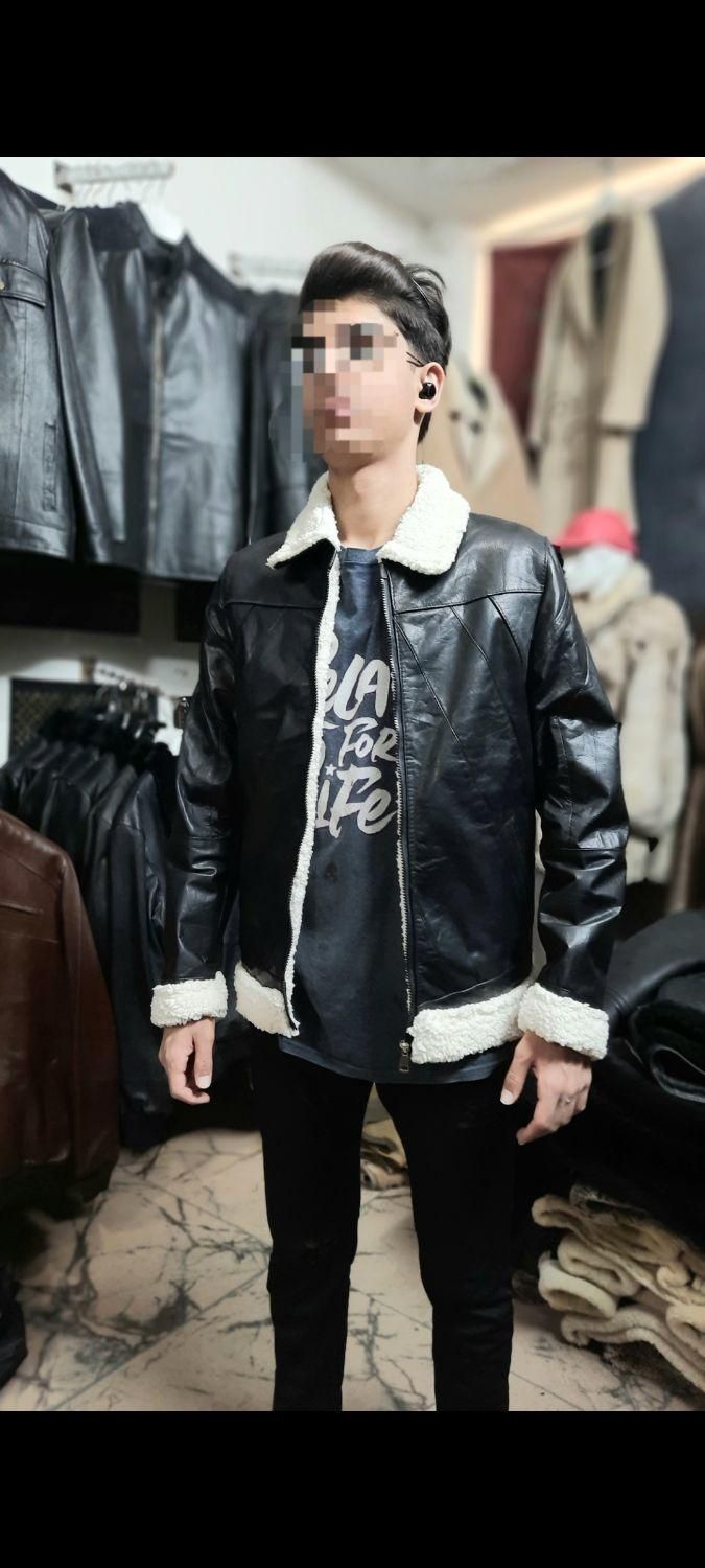 کاپشن بوفالو ،چرم گاوی اصل|لباس|مشهد, ایثارگران|دیوار