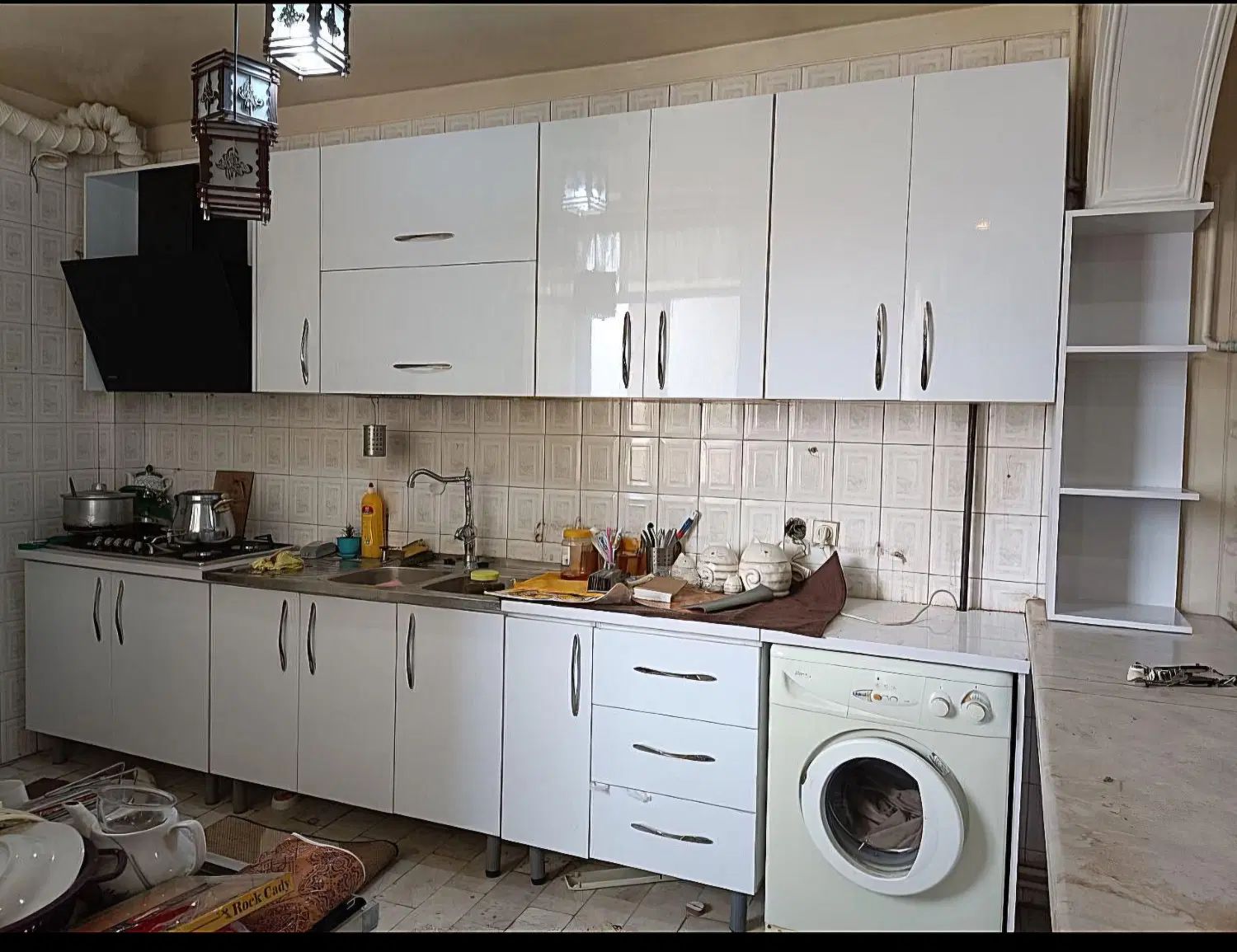 کابینت هایگلاس سی ان سی شده/ نصاب ماهر و یراق|مصالح و تجهیزات ساختمان|اهر, |دیوار