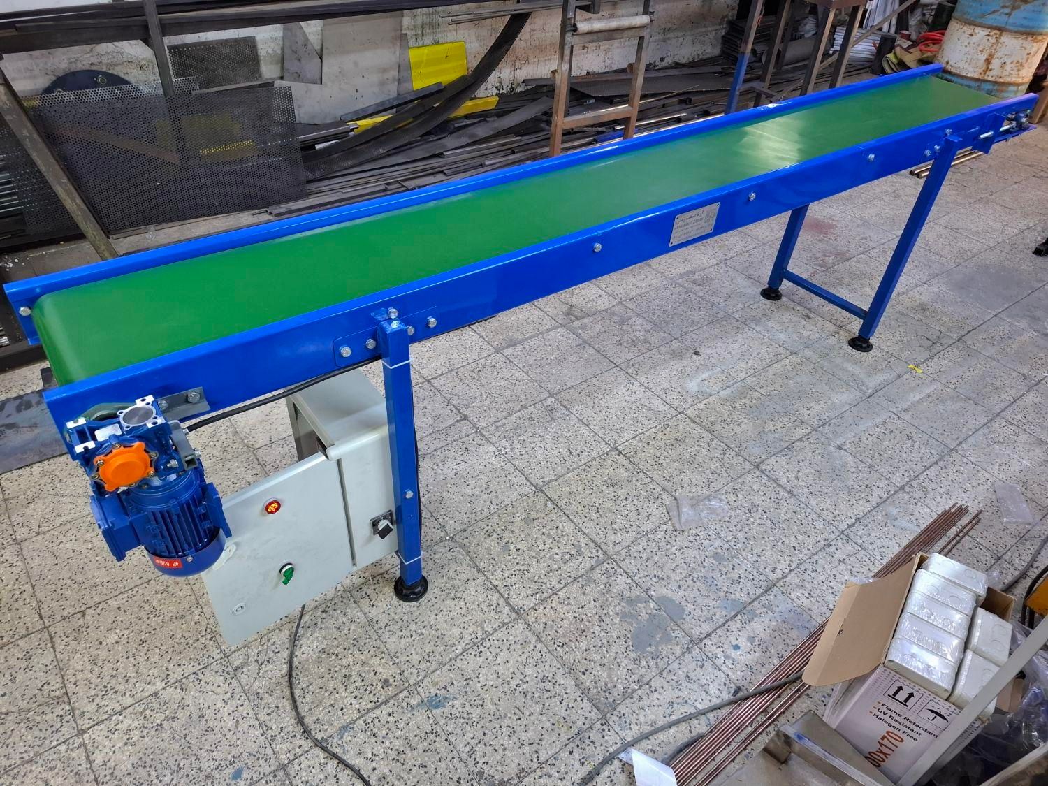 بلت کانوایر نقاله برای حمل مونتاژ کالا با تسمه pvc|ماشین‌آلات صنعتی|تهران, بریانک|دیوار