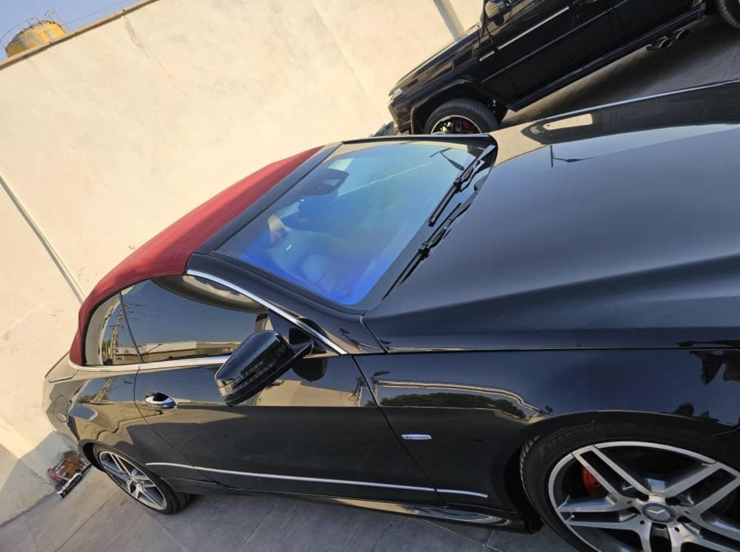 بنز e350 کروک مشکی سقف قرمز،داخل شتری بدون مشابه|خودرو سواری و وانت|تهران, جردن|دیوار