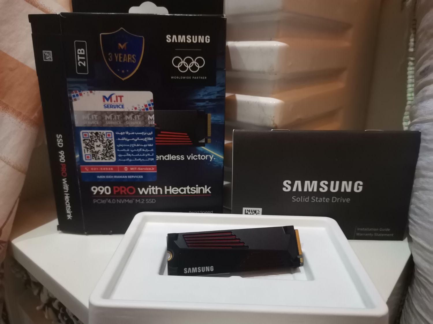SSD سامسونگ ssd 990 Pro|کنسول، بازی ویدئویی و آنلاین|تهران, جوانمردان (اندیشه)|دیوار