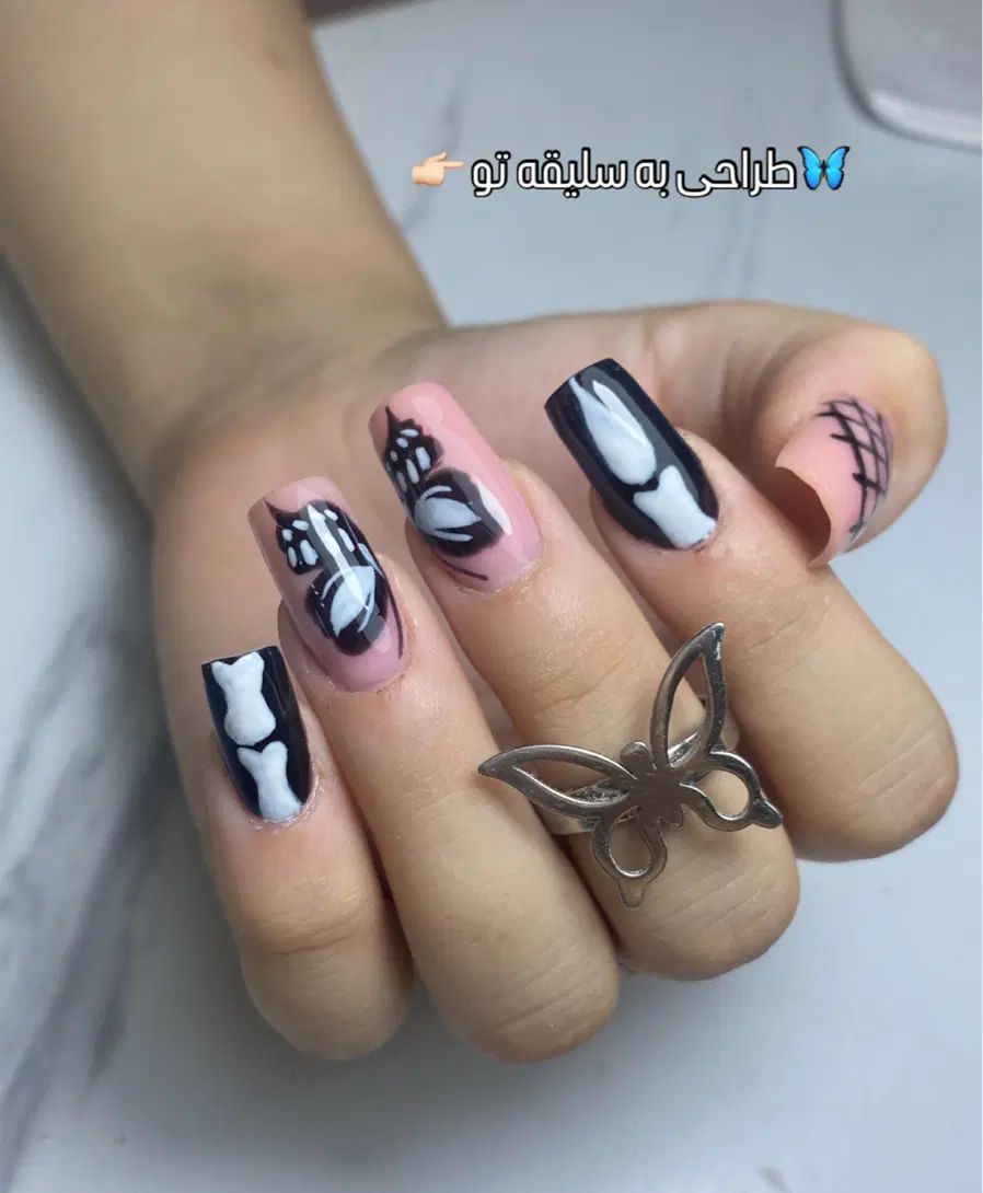 کاشت ناخن ۲۰۰لیفت۲۰۰مژه۲۵۰کراتین۸۰۰میکاپ و شینیون|خدمات آرایشگری و زیبایی|بجنورد, |دیوار
