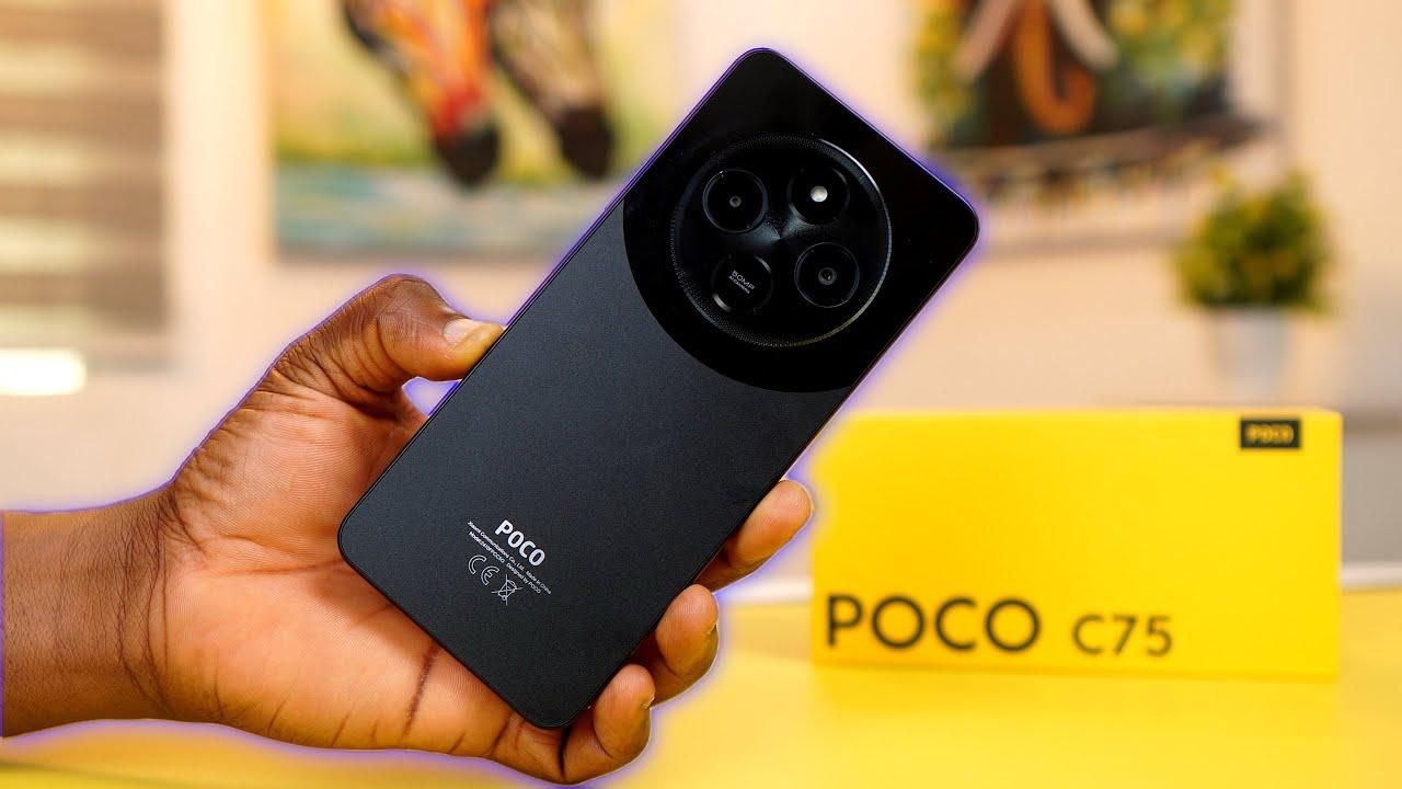 شیائومی Poco C75 256g رنگ مشکی بدون پیش و ضامن|موبایل|اصفهان, احمدآباد|دیوار