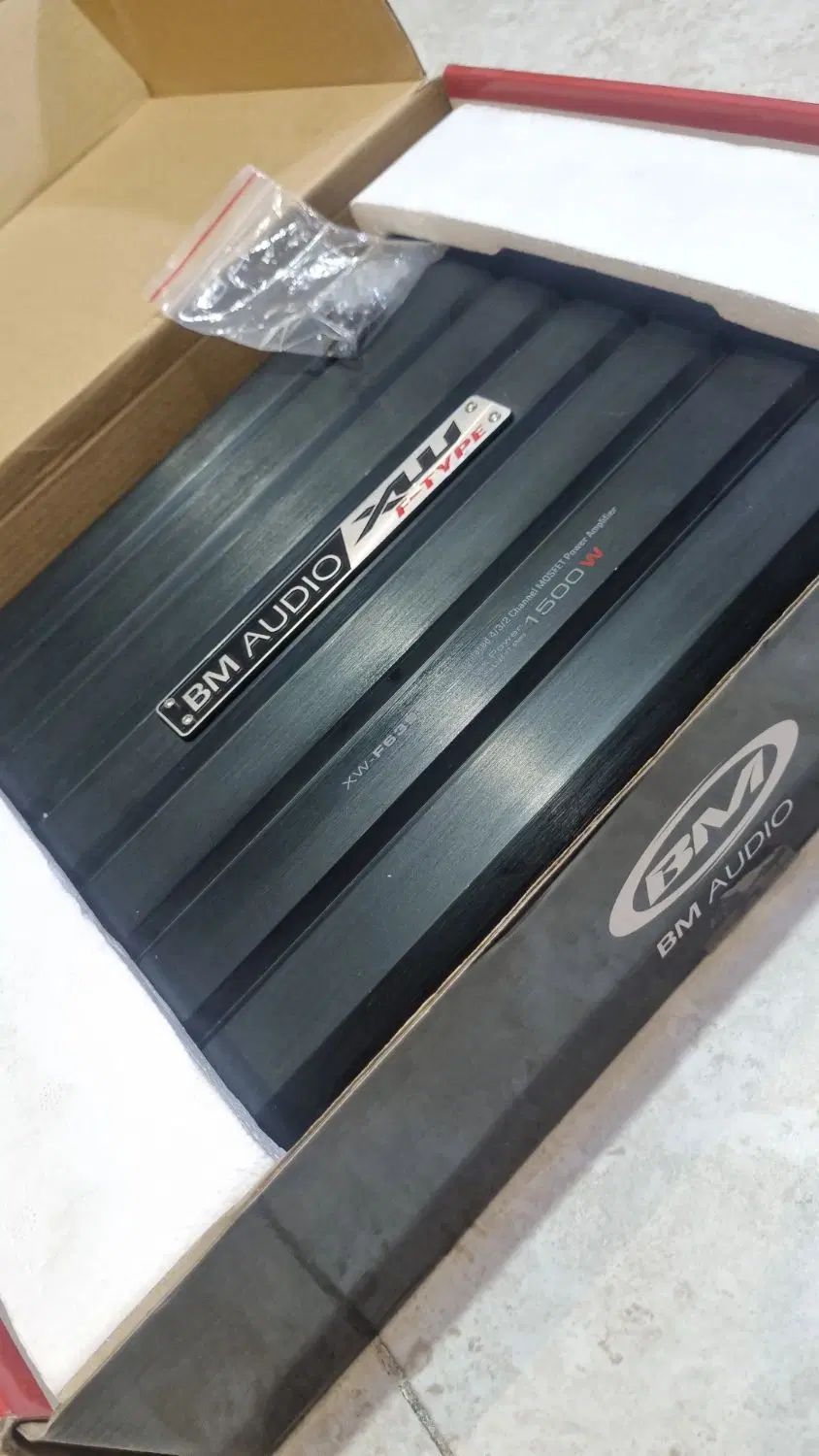 آمپیلی 4 کانال بوشمن 1500w|قطعات یدکی و لوازم جانبی|تهران, دریاچه شهدای خلیج فارس|دیوار