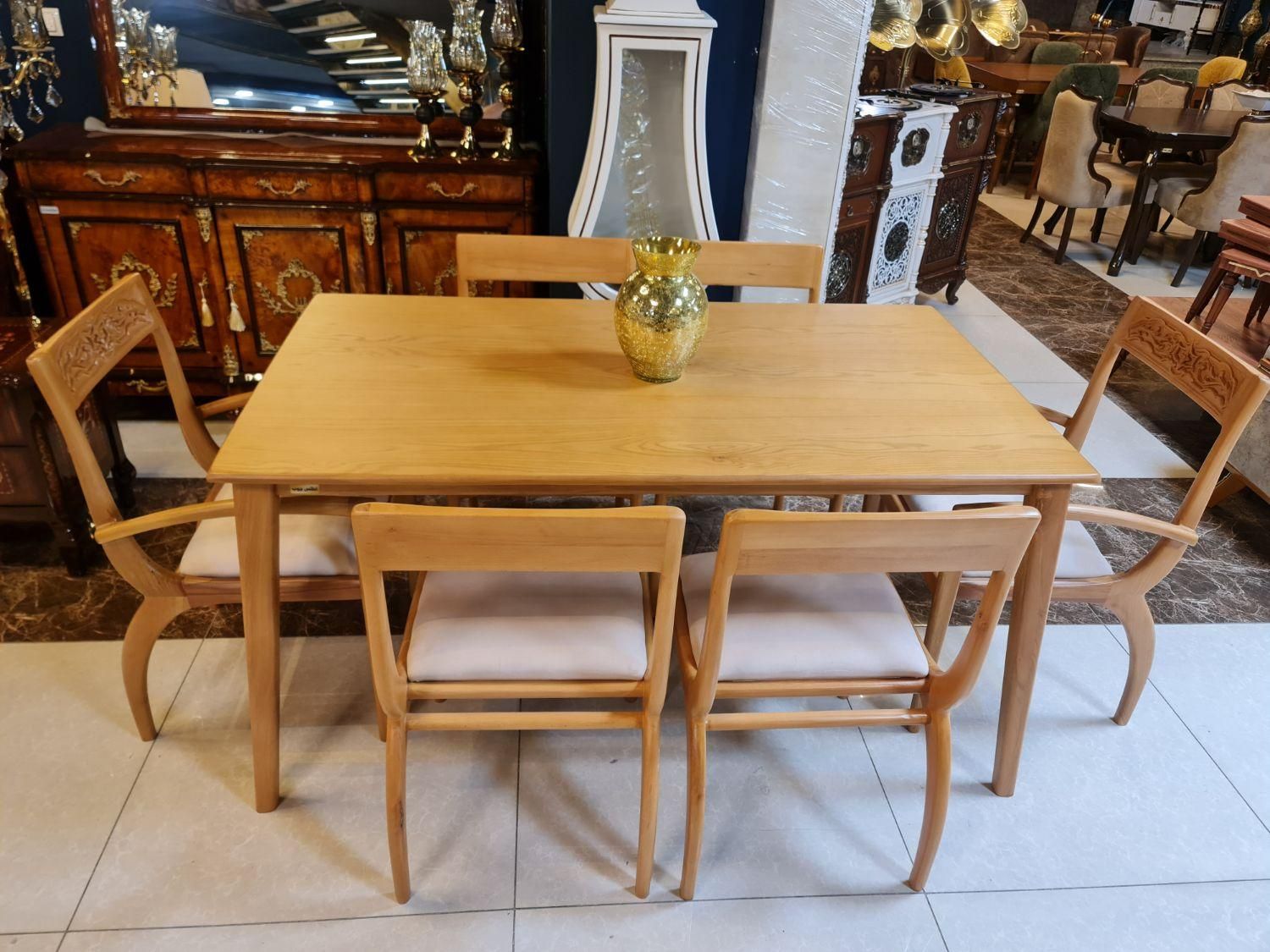 میز نهارخوری درنا میز غذاخوری،میز غذا خوری راش|میز و صندلی غذاخوری|ارومیه, |دیوار