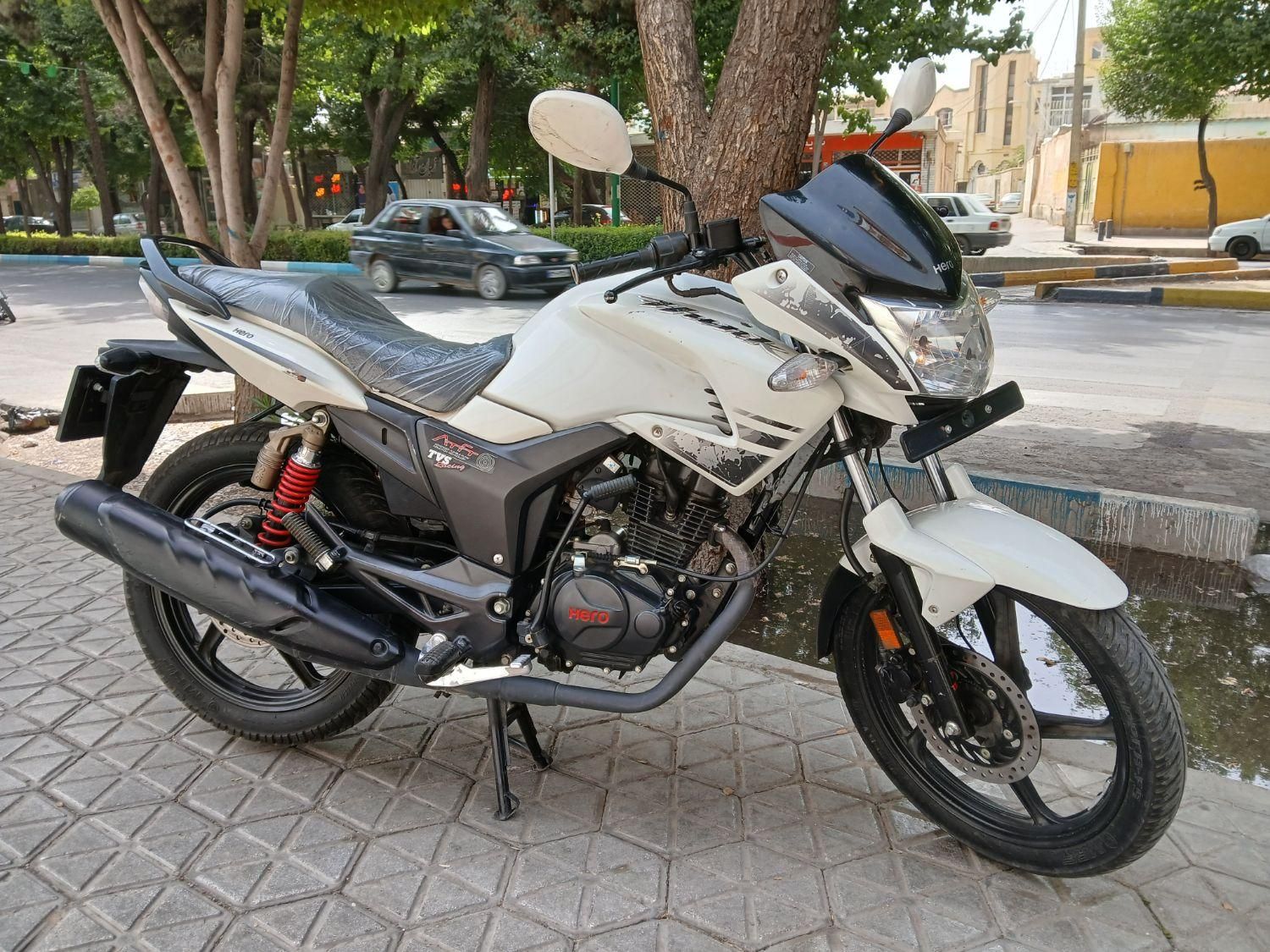 هرو 150CCشرکت TVS|موتورسیکلت|اصفهان, شاهد|دیوار