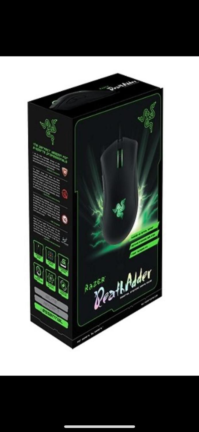 ماوس ریزر مدل DeathAdder Essential مشکی|قطعات و لوازم جانبی رایانه|کرج, برغان|دیوار