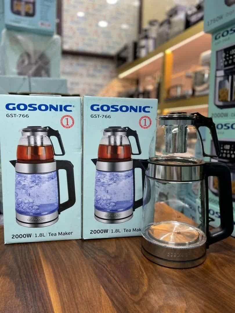 چای ساز LED دار gosonic نرکیه قیمت استثنایی محدود|سماور، چای‌ساز، قهوه‌ساز|مشهد, کوشش|دیوار