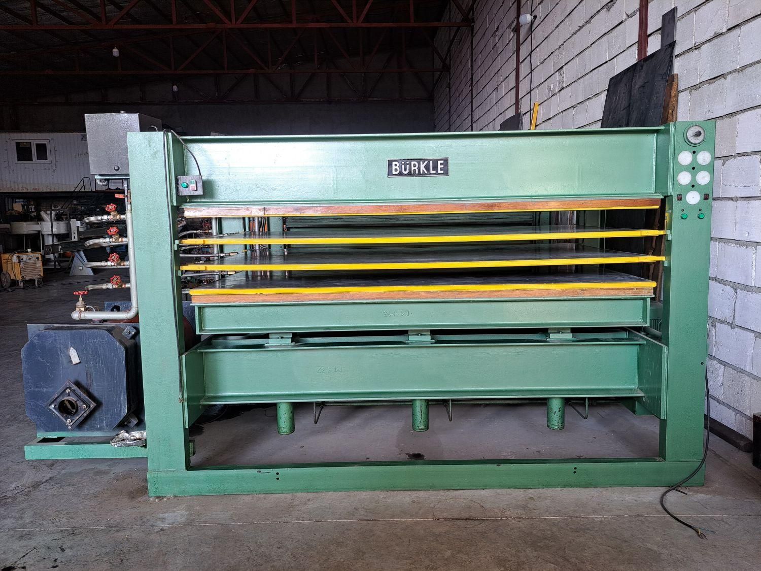 پرس گرم درب نجاری بروکلر آلمان|ماشینآلات صنعتی|شیراز, ارم|دیوار