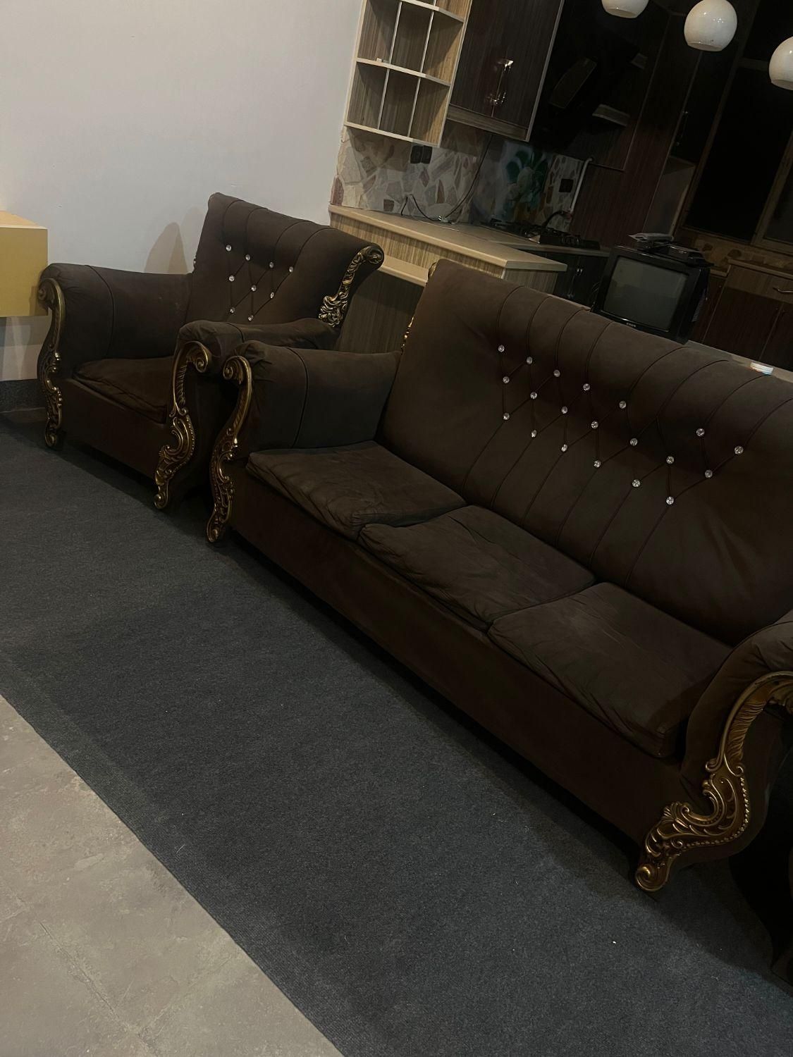 مبل کارکرده|مبلمان خانگی و میز عسلی|بافق, |دیوار