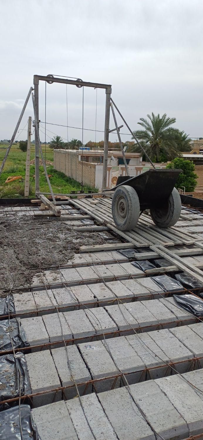 بتون ریزی با خلاطه عیار بالا|خدمات پیشه و مهارت|دزفول, |دیوار