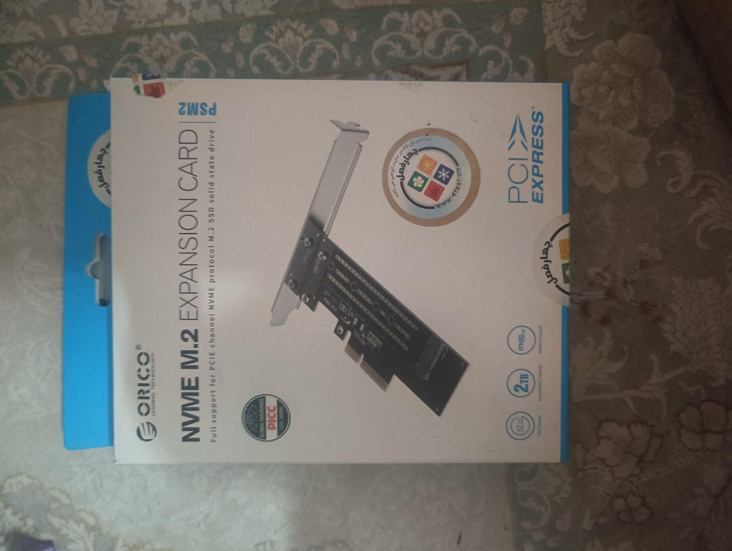 تبدیل Nvme m2 به pci برند orico|قطعات و لوازم جانبی رایانه|تهران, اسکندری|دیوار