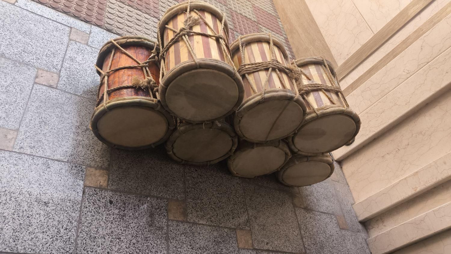 دمام چوبی بوشهری اصل همراه با سنچ و شاخ نو نو|درام و پرکاشن|تهران, مسعودیه|دیوار