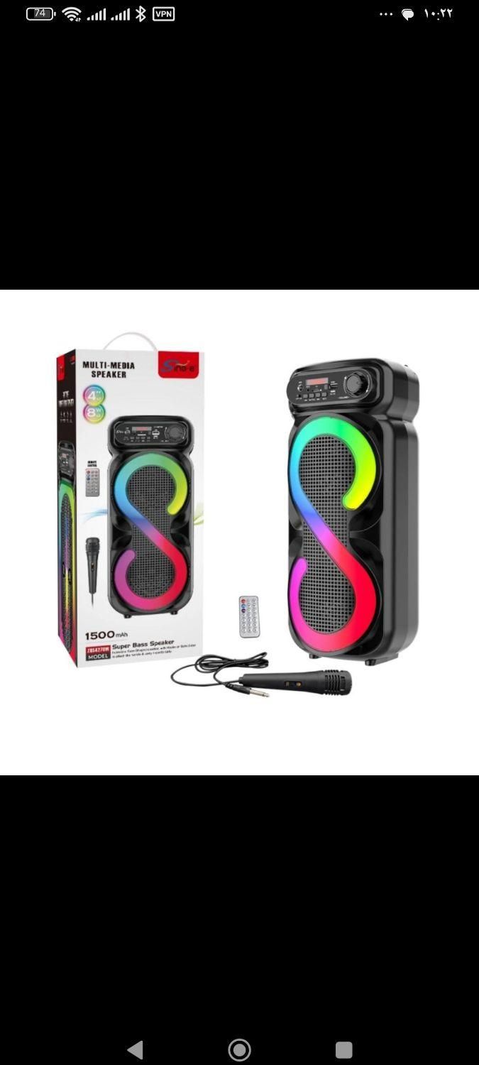 اسپیکر زد کیو اس ۴۲۷۳M با گارانتی شرکتی|پخش‌کننده همراه|خرم‌آباد, |دیوار