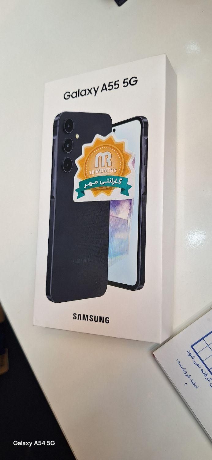 سامسونگ Galaxy A55 با حافظهٔ ۲۵۶ گیگابایت|موبایل|درگهان, |دیوار
