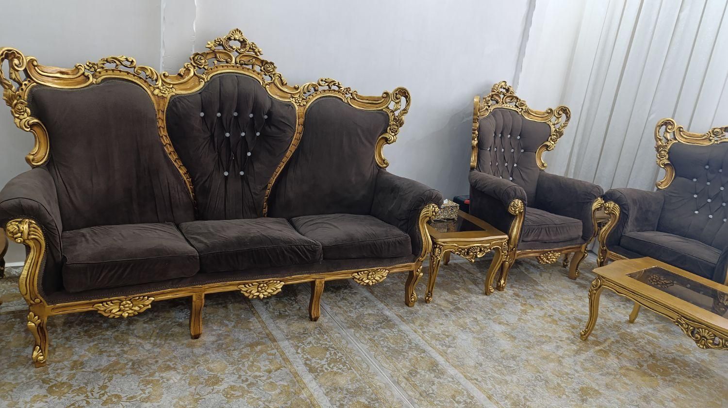 مبل استیل|مبلمان خانگی و میز عسلی|گلستان (تهران), |دیوار