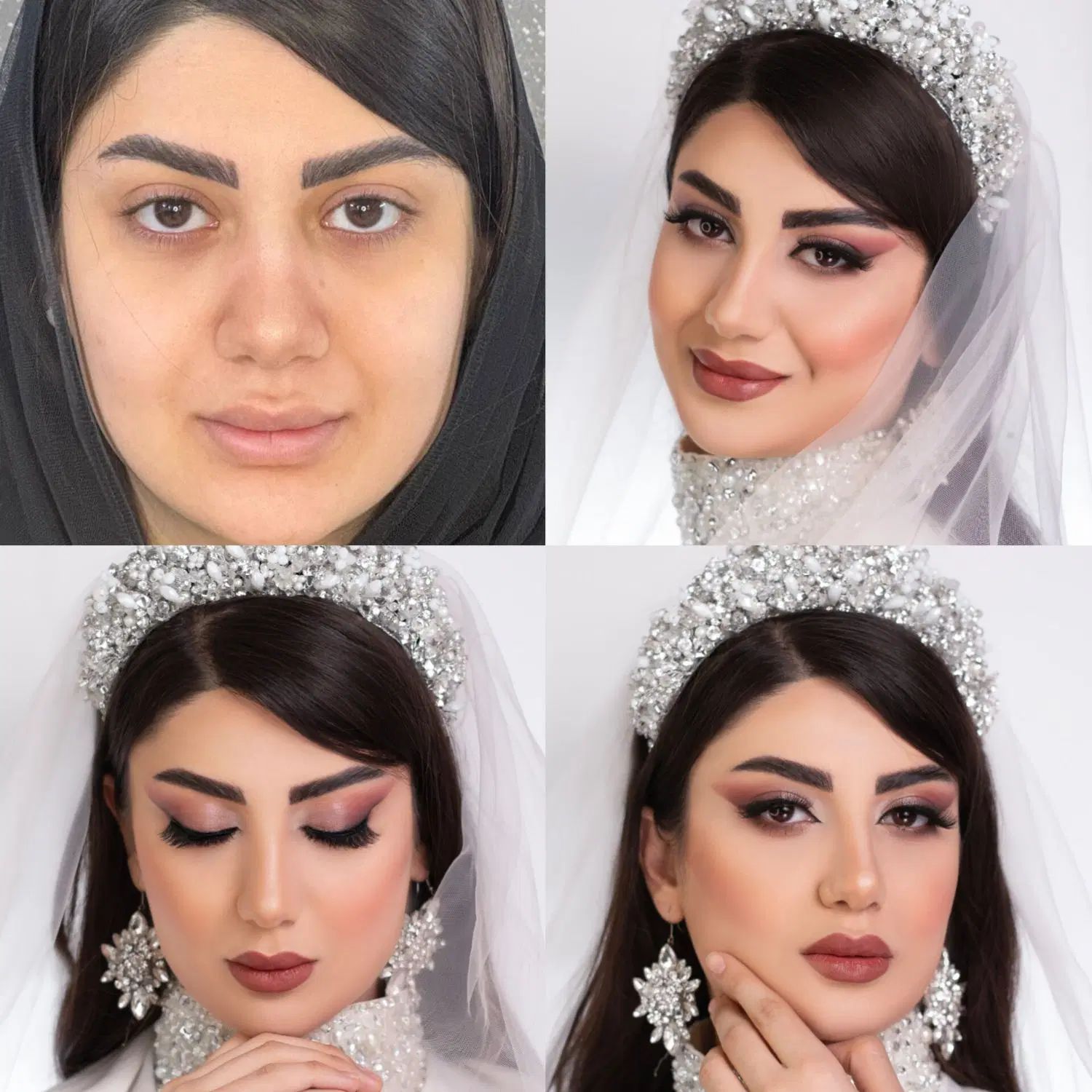 میکاپ و شنیون اقتصادی|خدمات آرایشگری و زیبایی|مشهد, موسوی قوچانی|دیوار