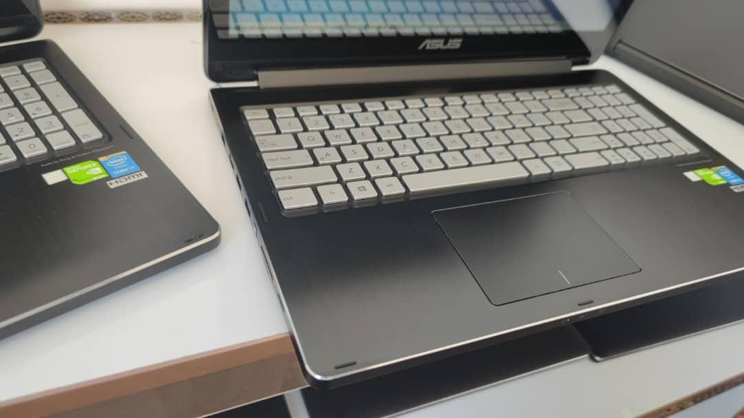 لپتاپ ایسوس i7 گرافیک دار 360 درجه تبلتشو در حد|رایانه همراه|سراوان, |دیوار