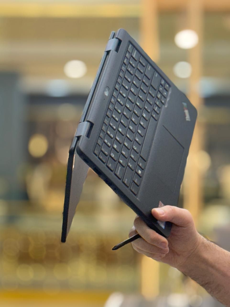 لپ تاپ لمسی تبلت شو با قلم lenovo (تک سایار)|رایانه همراه|تبریز, |دیوار