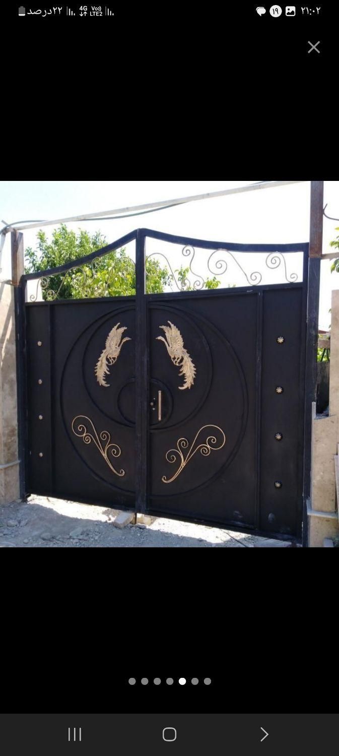 پارکینگ ساده درب حیاط در باغ ساده باغی اهنی ویلا|مصالح و تجهیزات ساختمان|تهران, مخصوص|دیوار