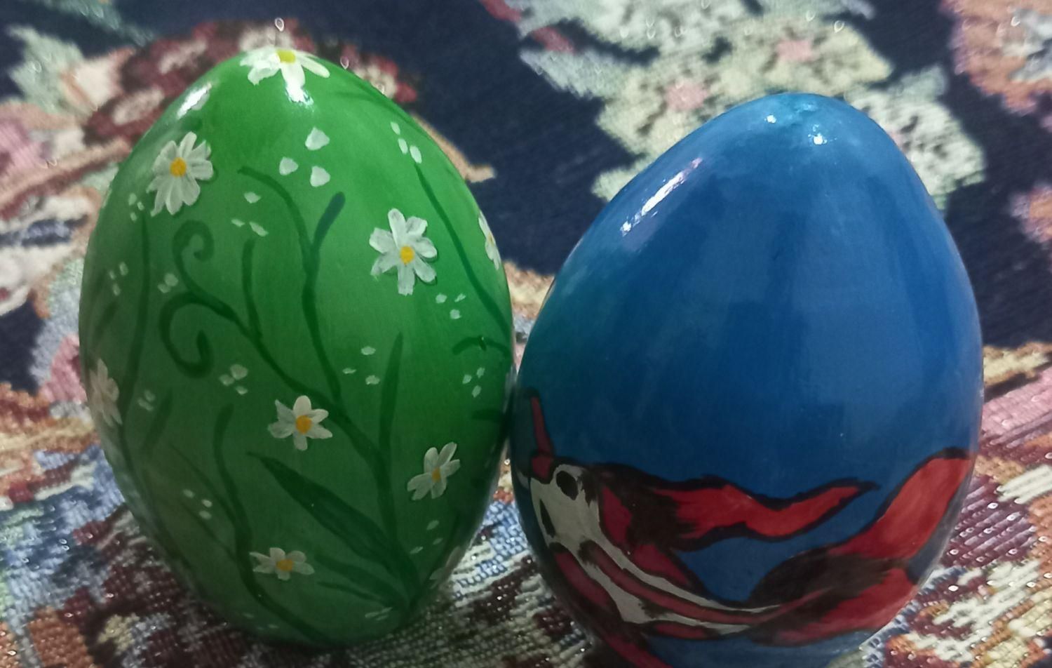 تخم مرغ رنگی|حیوانات مزرعه|ازنا, |دیوار