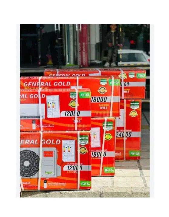 کولرگازی 12000 اینورتر A++ جنرال گلددیوا Diva اصلی|کولر گازی و فن‌کوئل|مشهد, کوشش|دیوار